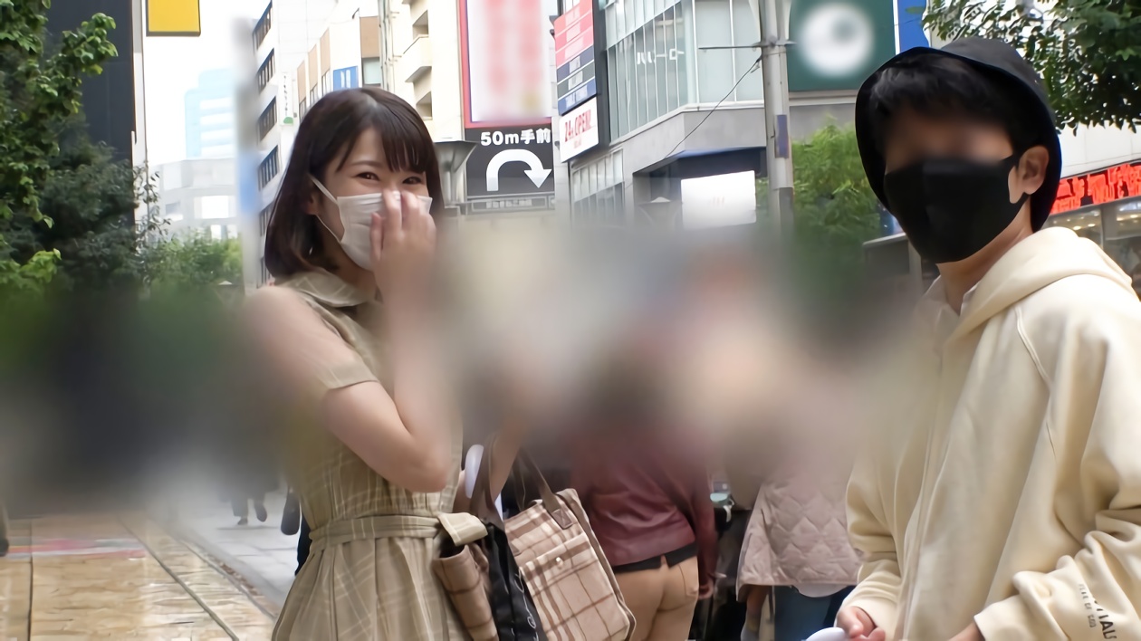 スベスベ白肌の清楚系で可愛い女子大生をナンパ
