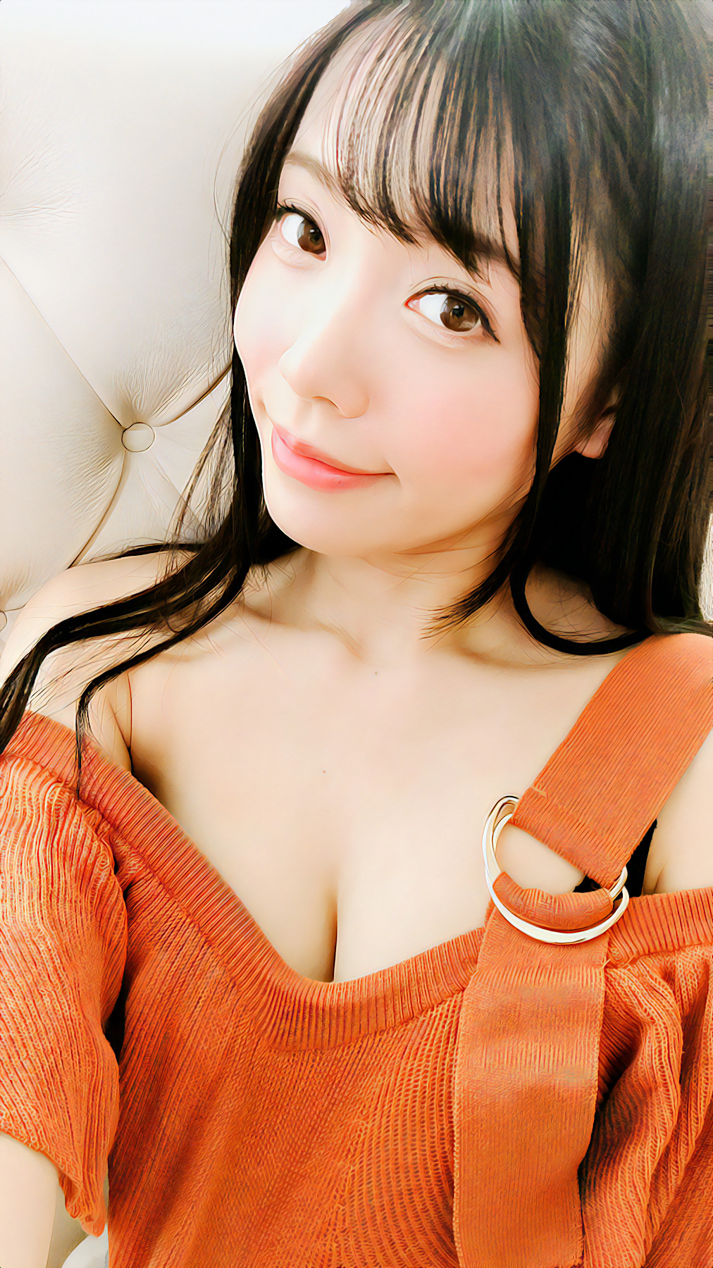 桃尻のスレンダー美女