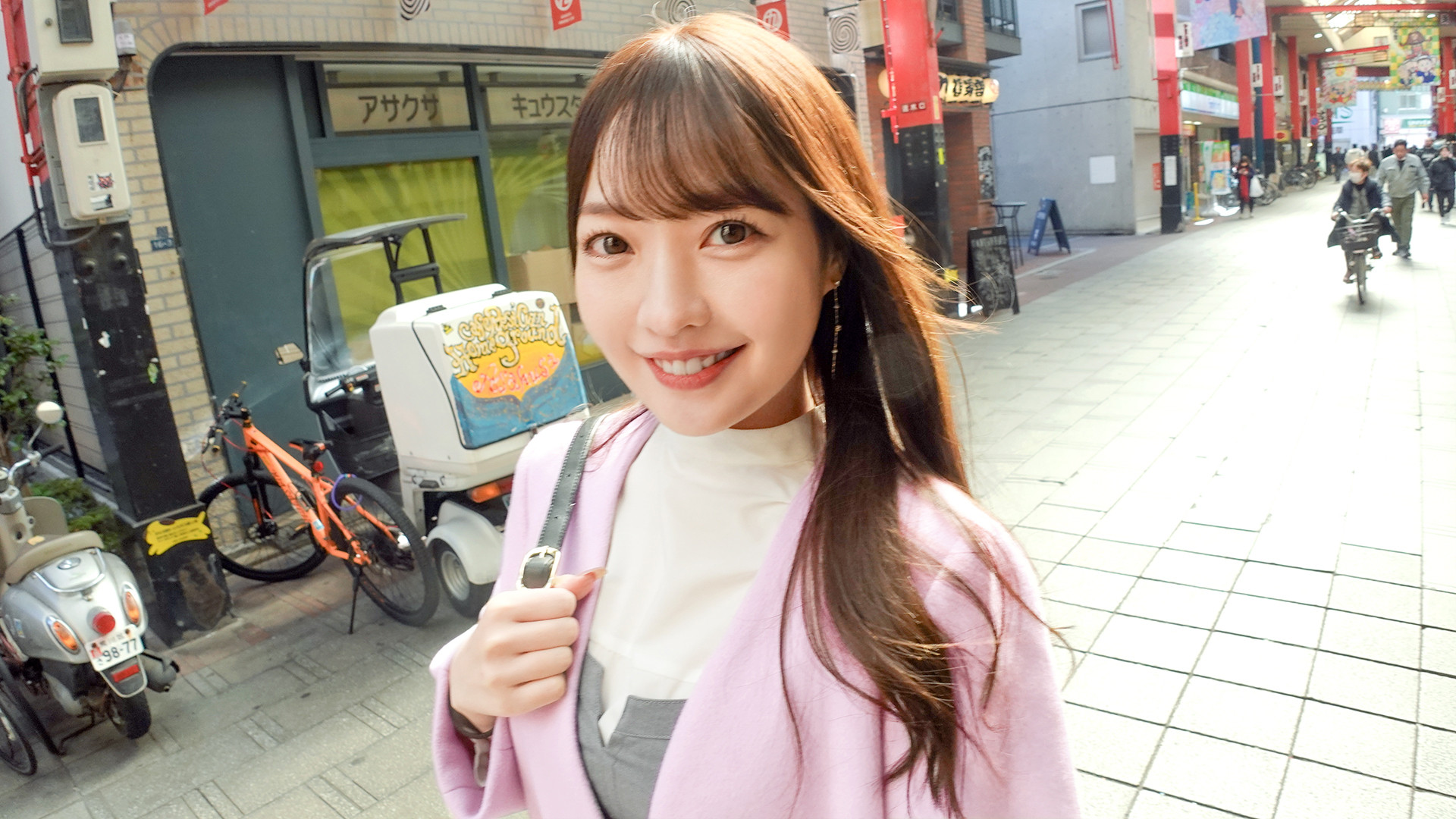 長身の色白女子SEX