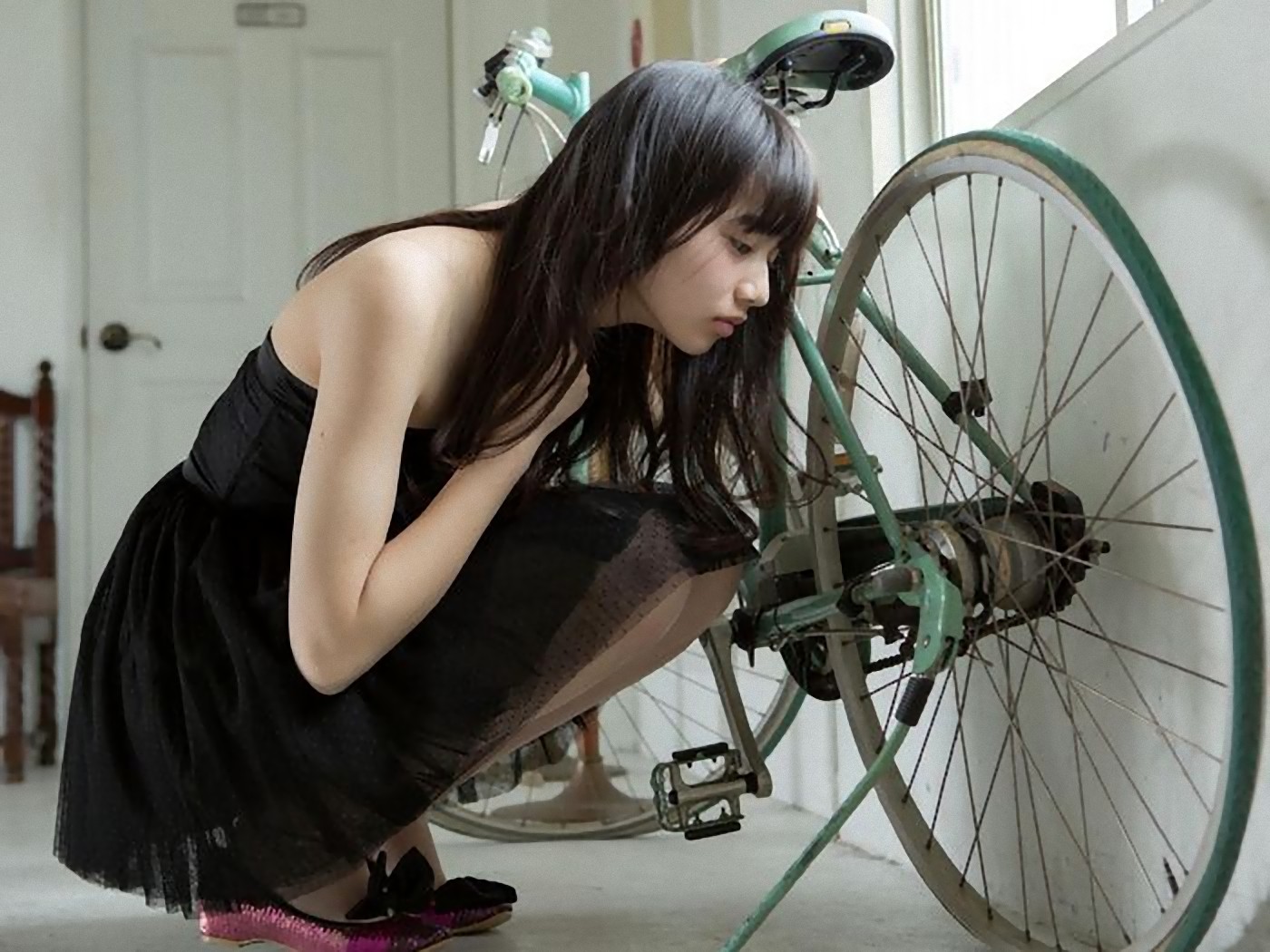 自転車と可愛い女子の組み合わせが癒されそうな画像(30枚) | エロ画像掲示板(まとめ) EROG-BBS