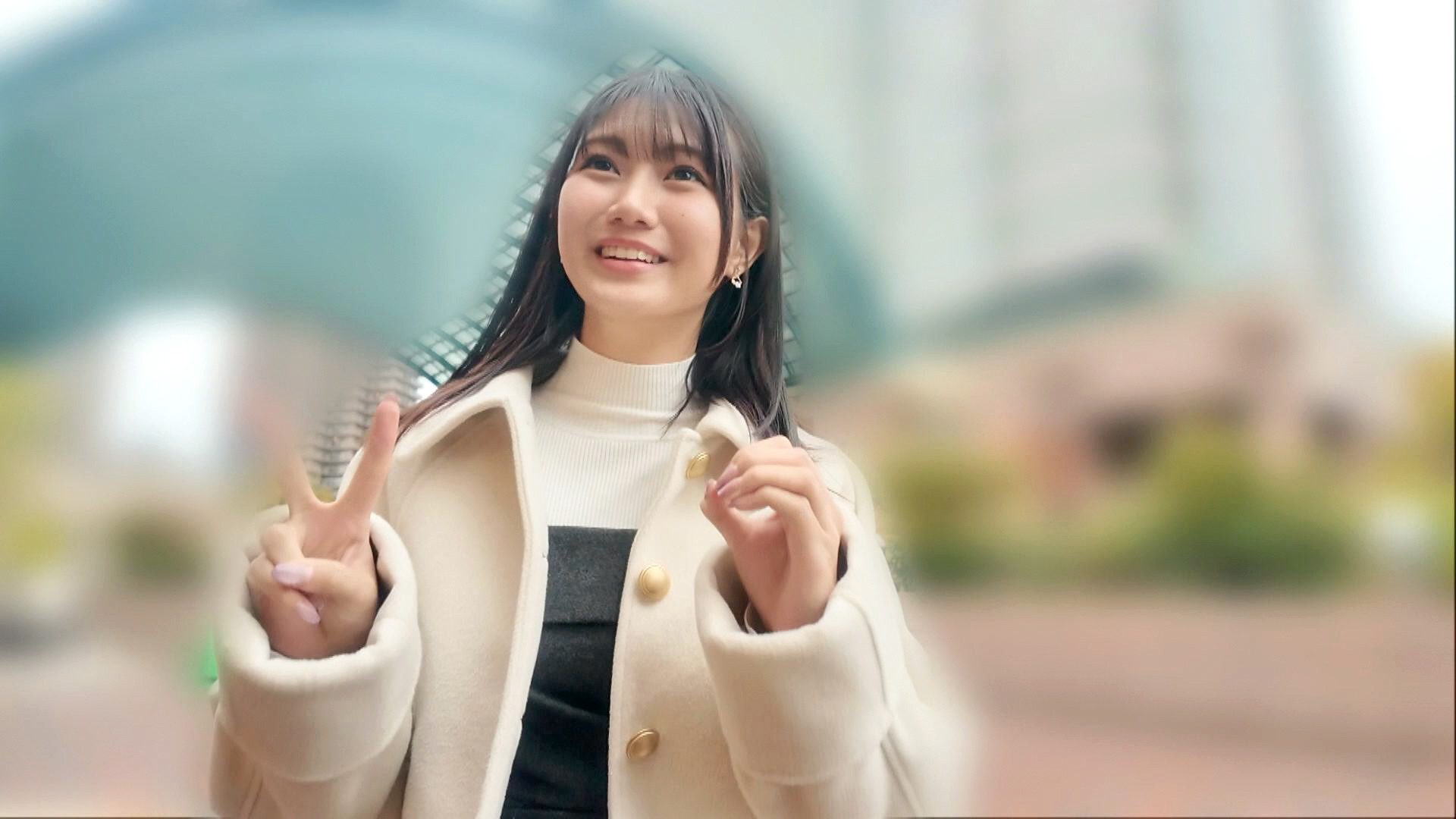 清楚系二十歳女子とSEX