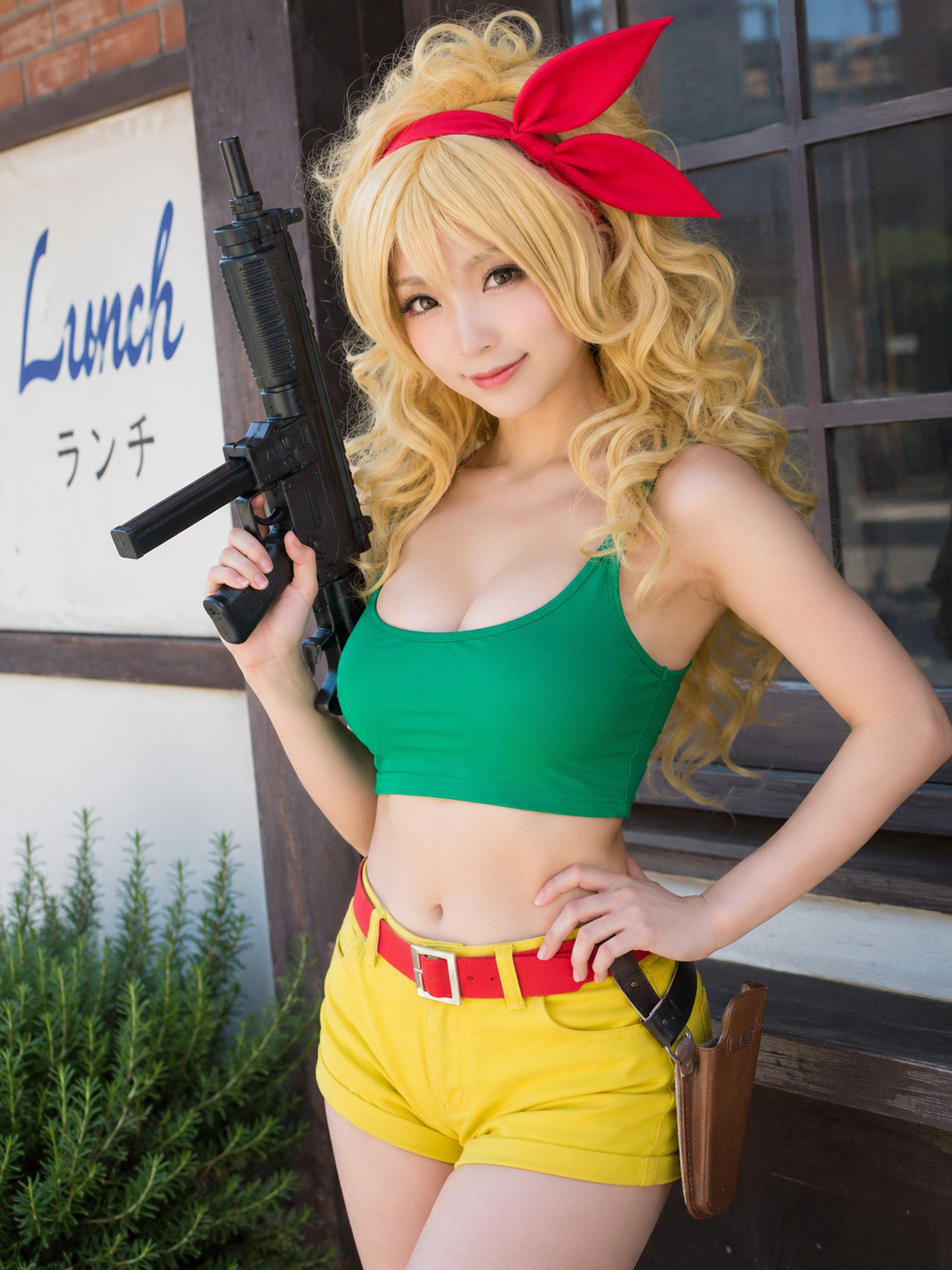 「ドラゴンボール ランチ」実写/リアル系のAIコスプレ画像