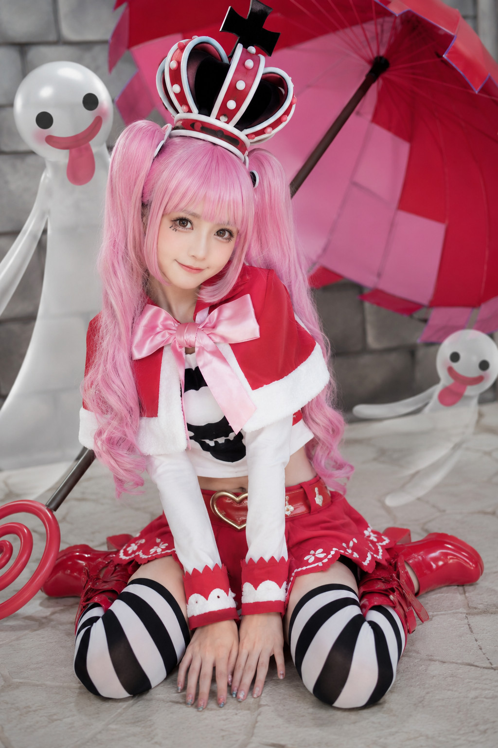 「ワンピース ペローナ」実写/リアル系のAIコスプレ画像