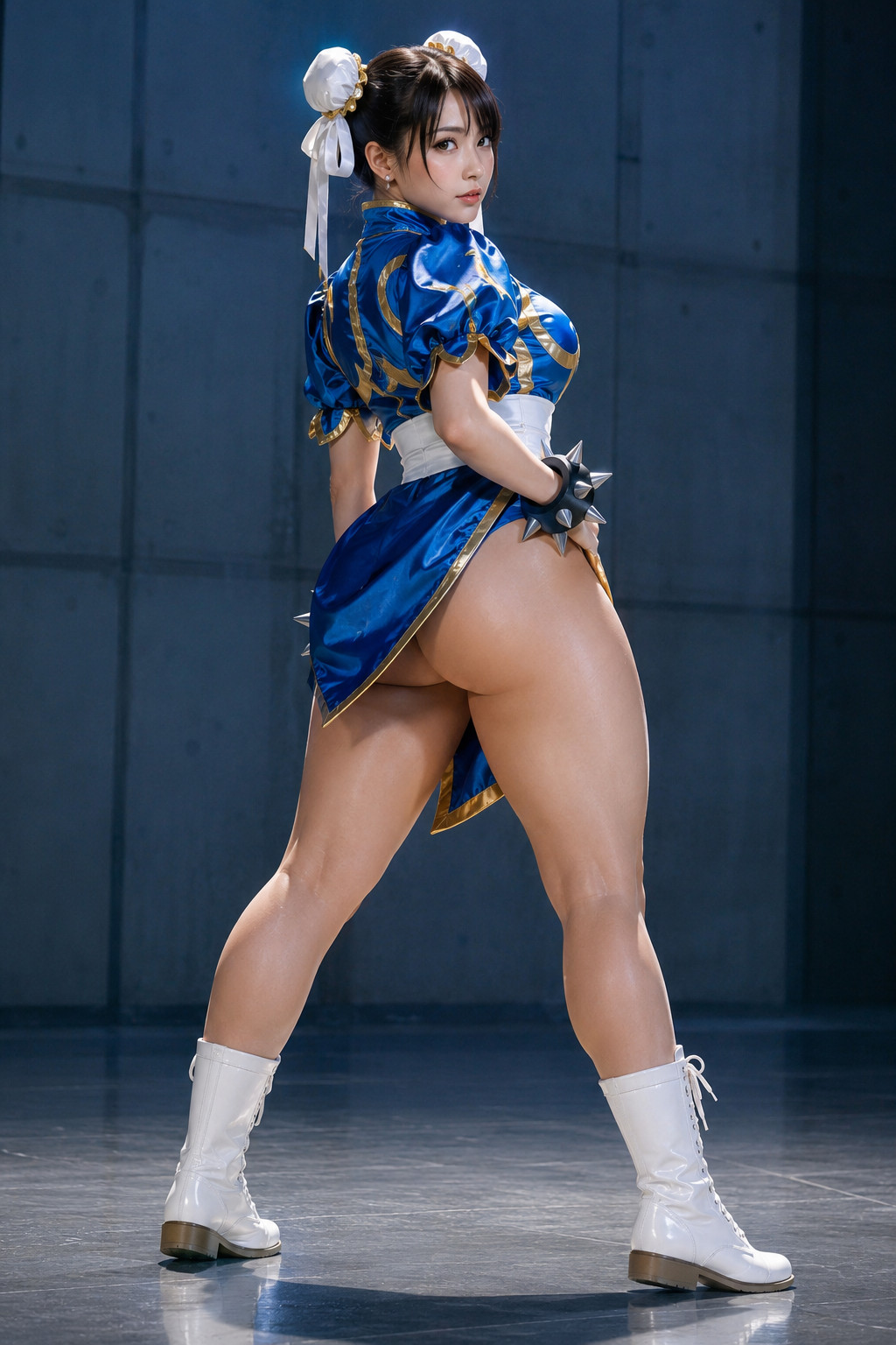 「ストリートファイター チュンリー」実写/リアル系のAIコスプレ画像
