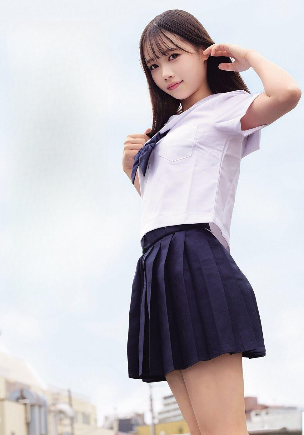 [Part18]可愛いJKでも見て元気をもらおうぜ！JKの制服＆顔画像(30枚)