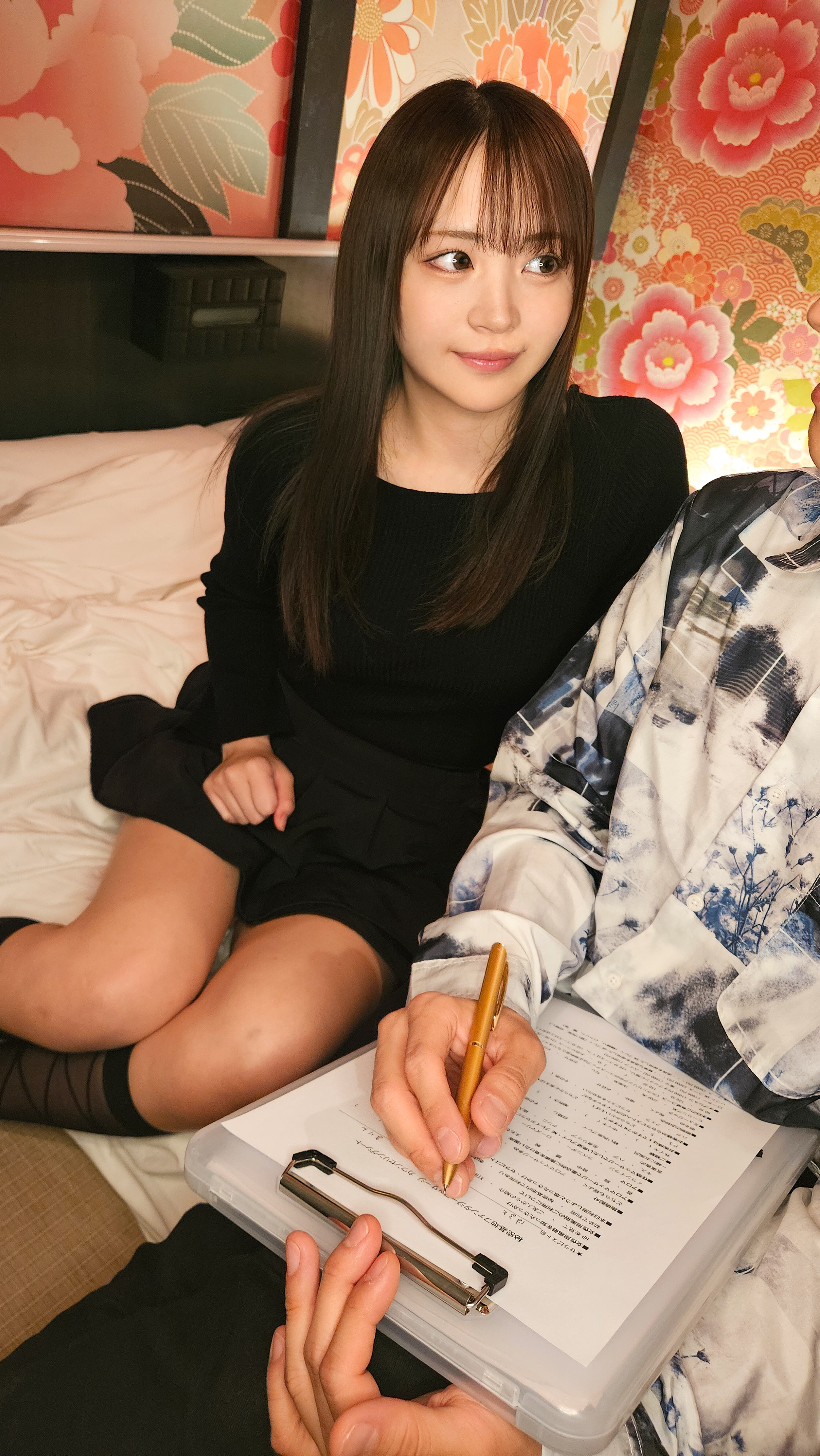 めちゃカワな小悪魔系女子が女性用風俗を利用する隠し撮り映像♪エロ画像写真集とロング動画(約20分)