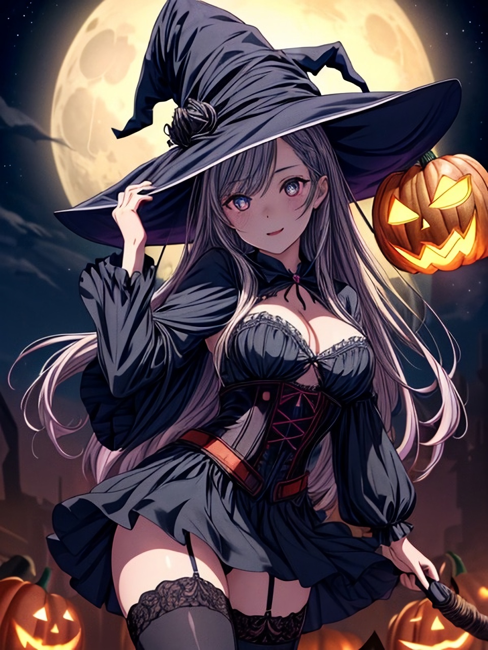 AI2次元のハロウィン画像