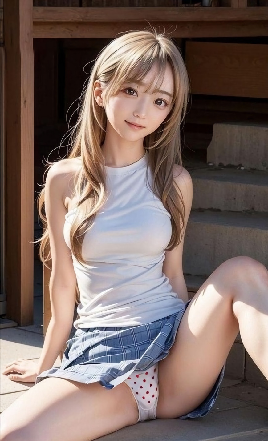 このAI女子の色んなパンツ柄エロ画像(Part3)