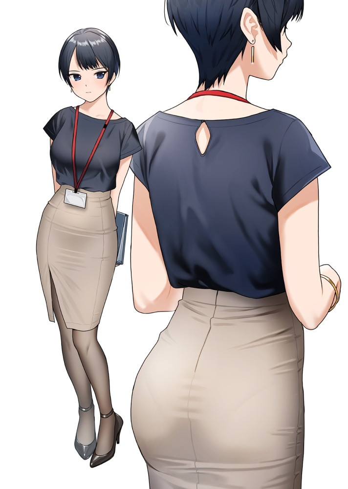 2次元のOLさんエロ画像(Part3)